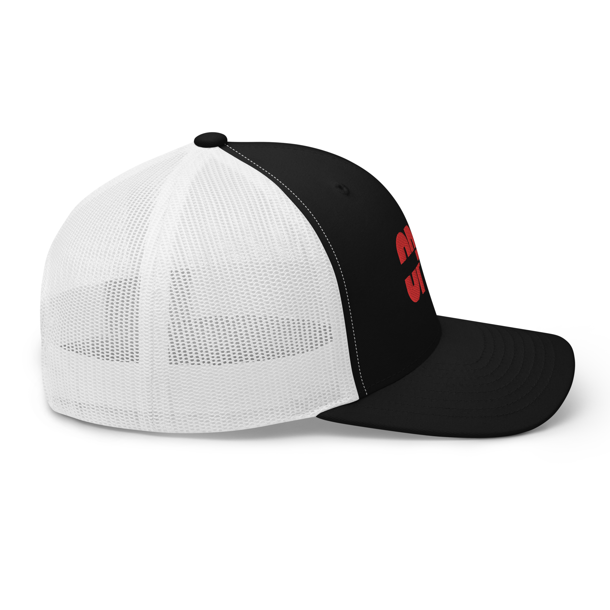CUTOUT TEXT [TRUCKER HAT]