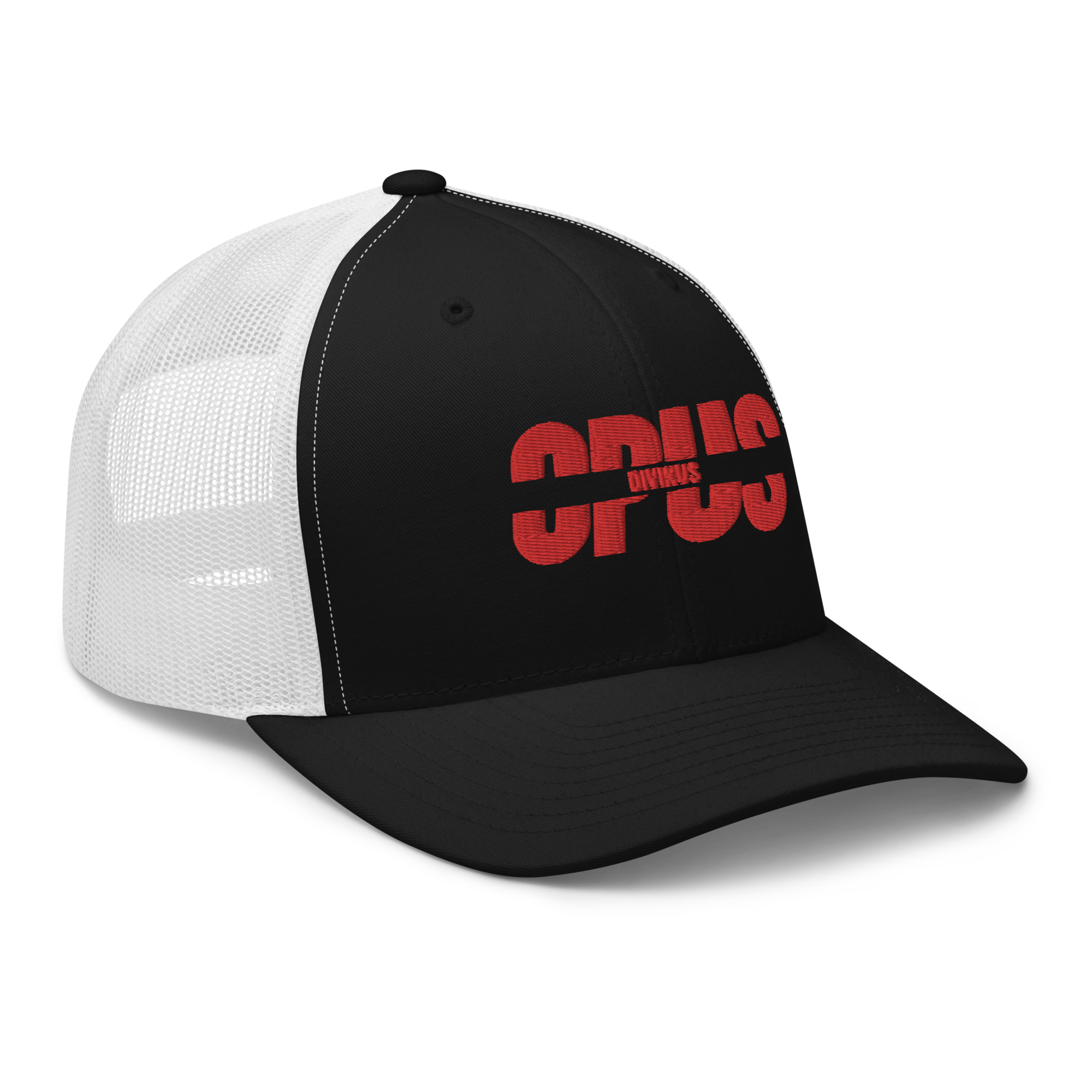 CUTOUT TEXT [TRUCKER HAT]