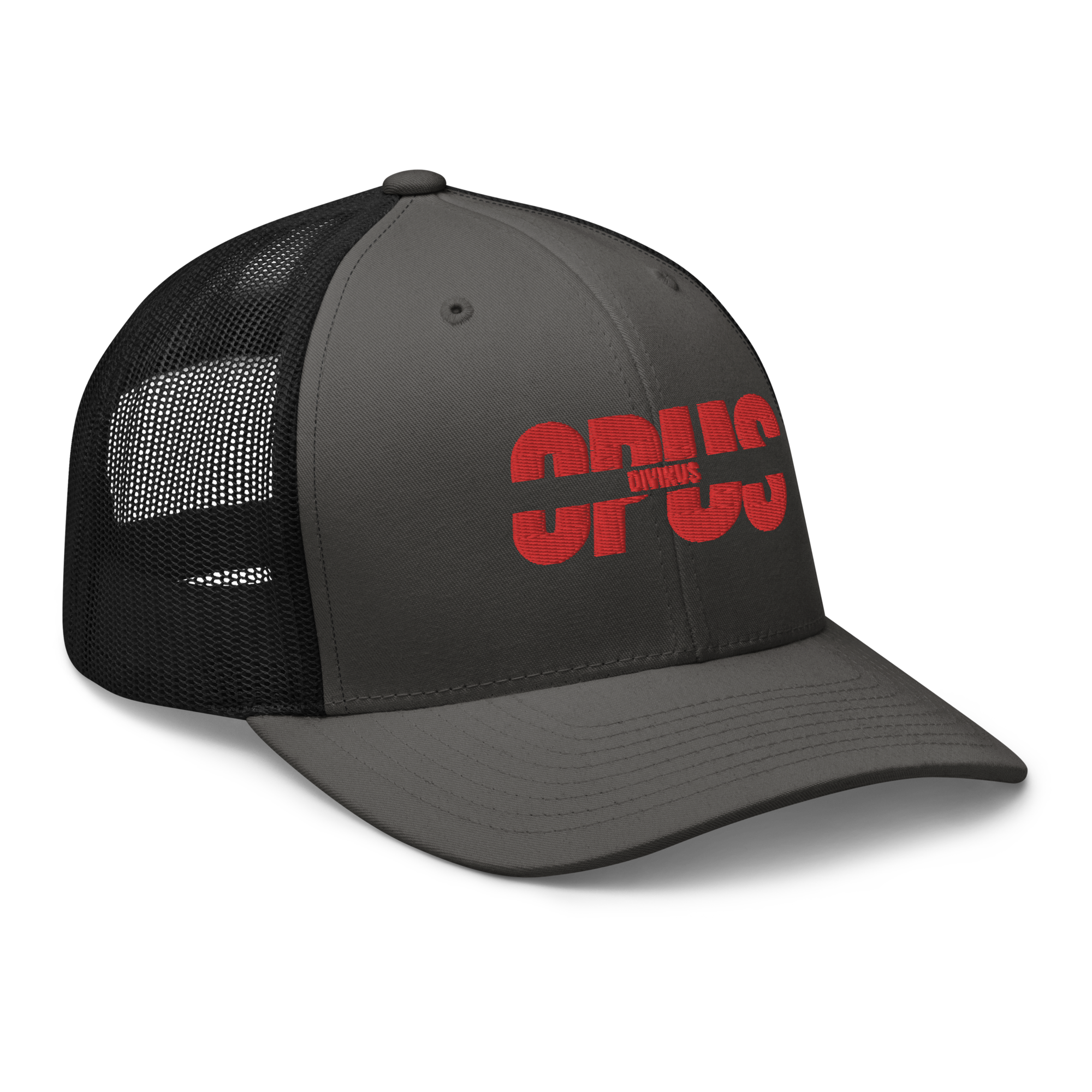 CUTOUT TEXT [TRUCKER HAT]