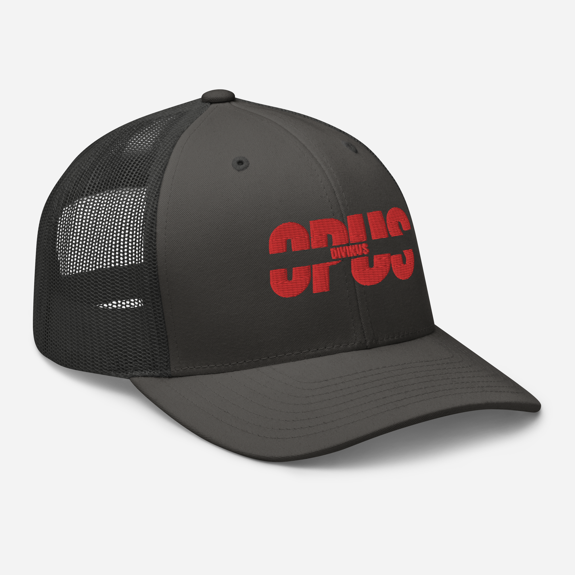 CUTOUT TEXT [TRUCKER HAT]
