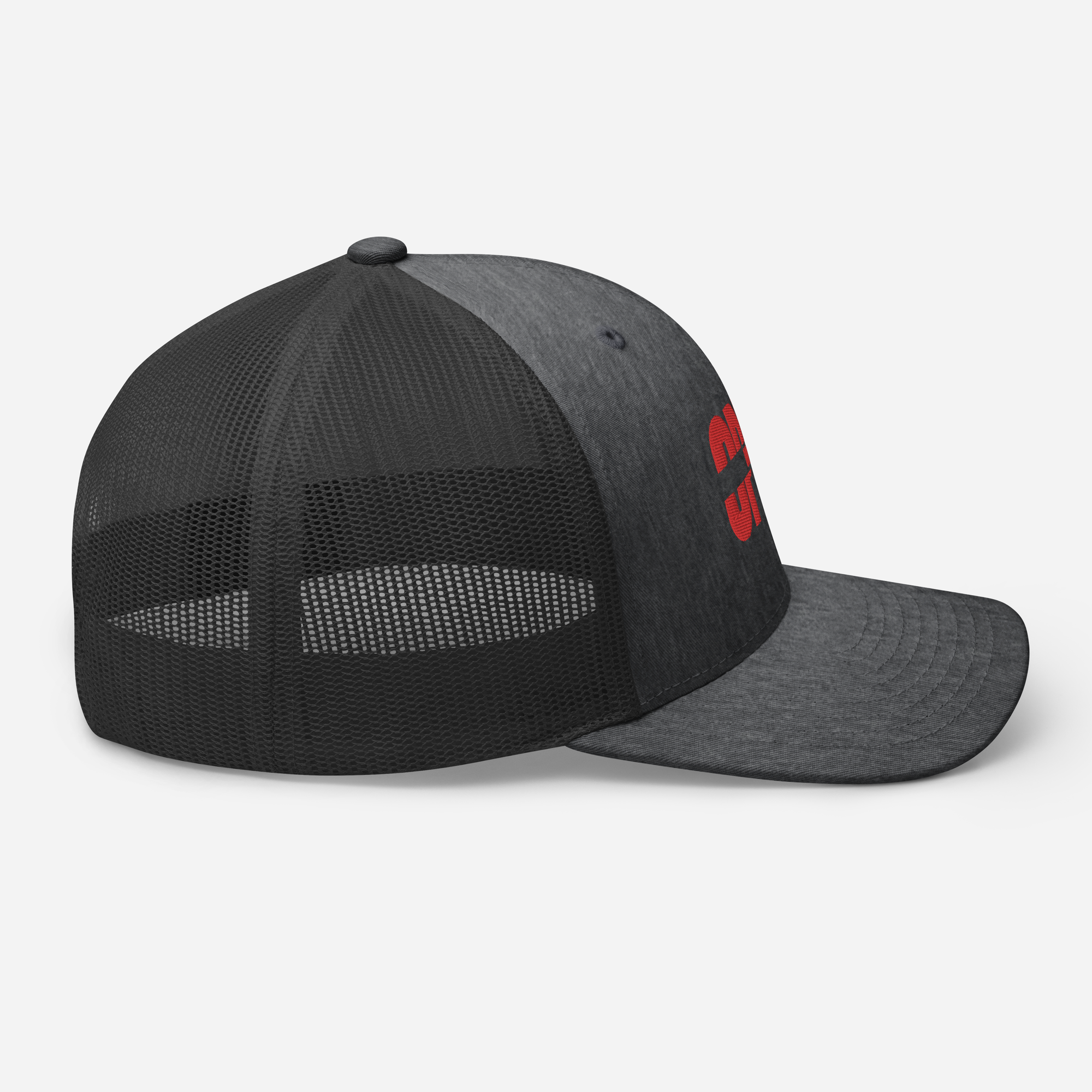 CUTOUT TEXT [TRUCKER HAT]