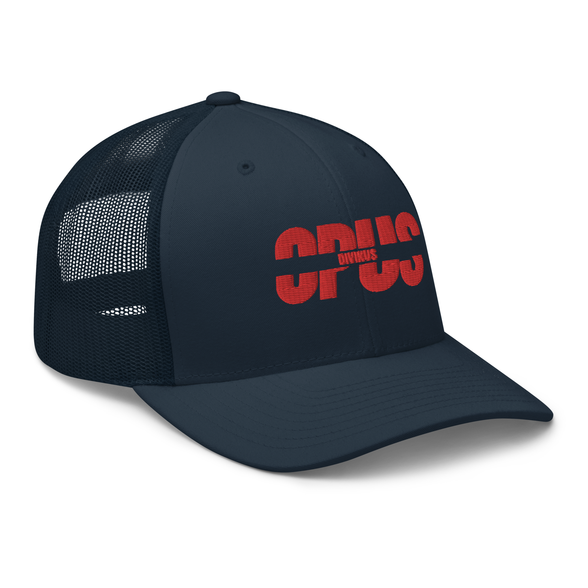 CUTOUT TEXT [TRUCKER HAT]