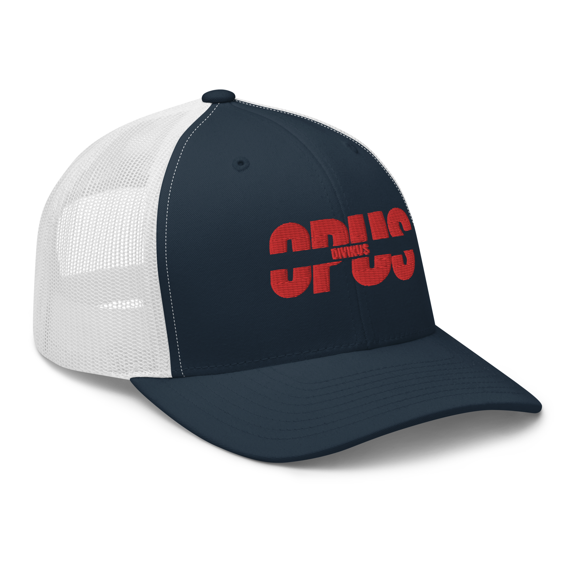 CUTOUT TEXT [TRUCKER HAT]