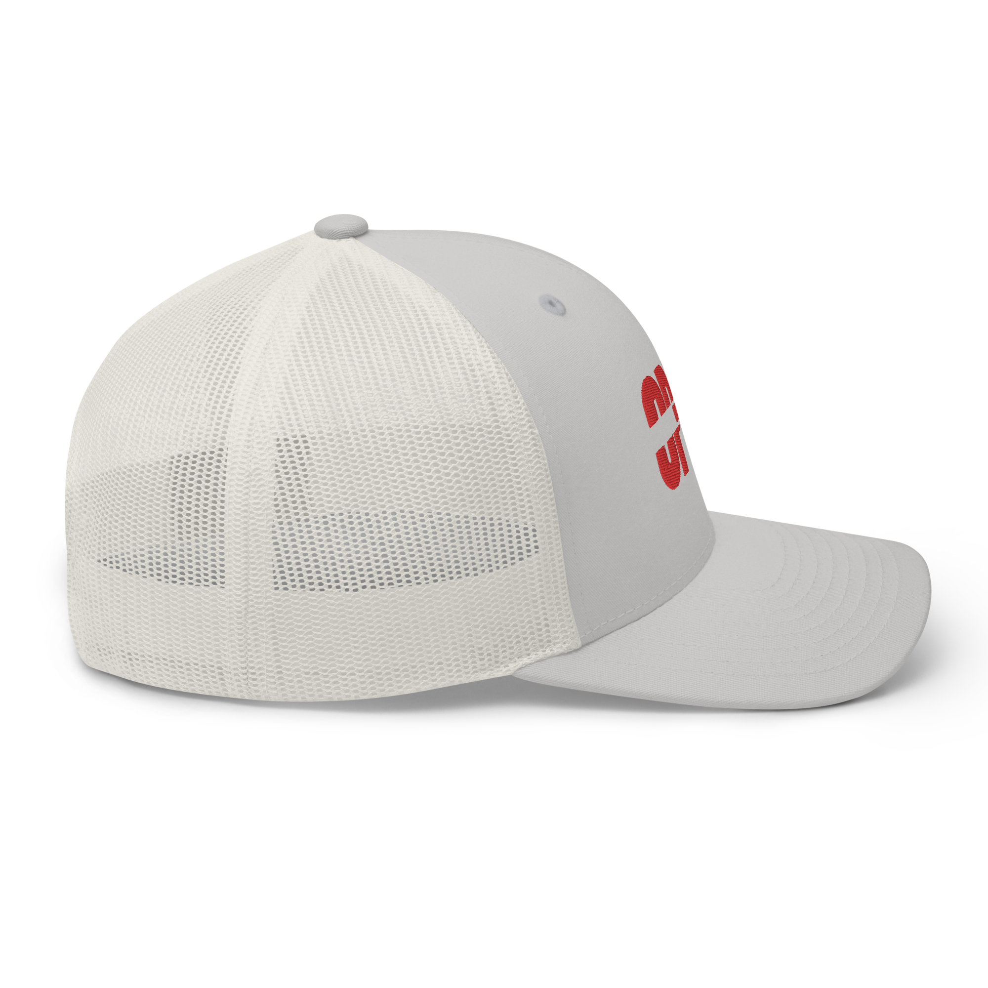 CUTOUT TEXT [TRUCKER HAT]